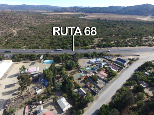 Terreno Comercial – Ubicación estratégica – Ruta 68 – Lo Vasquez (nº2)