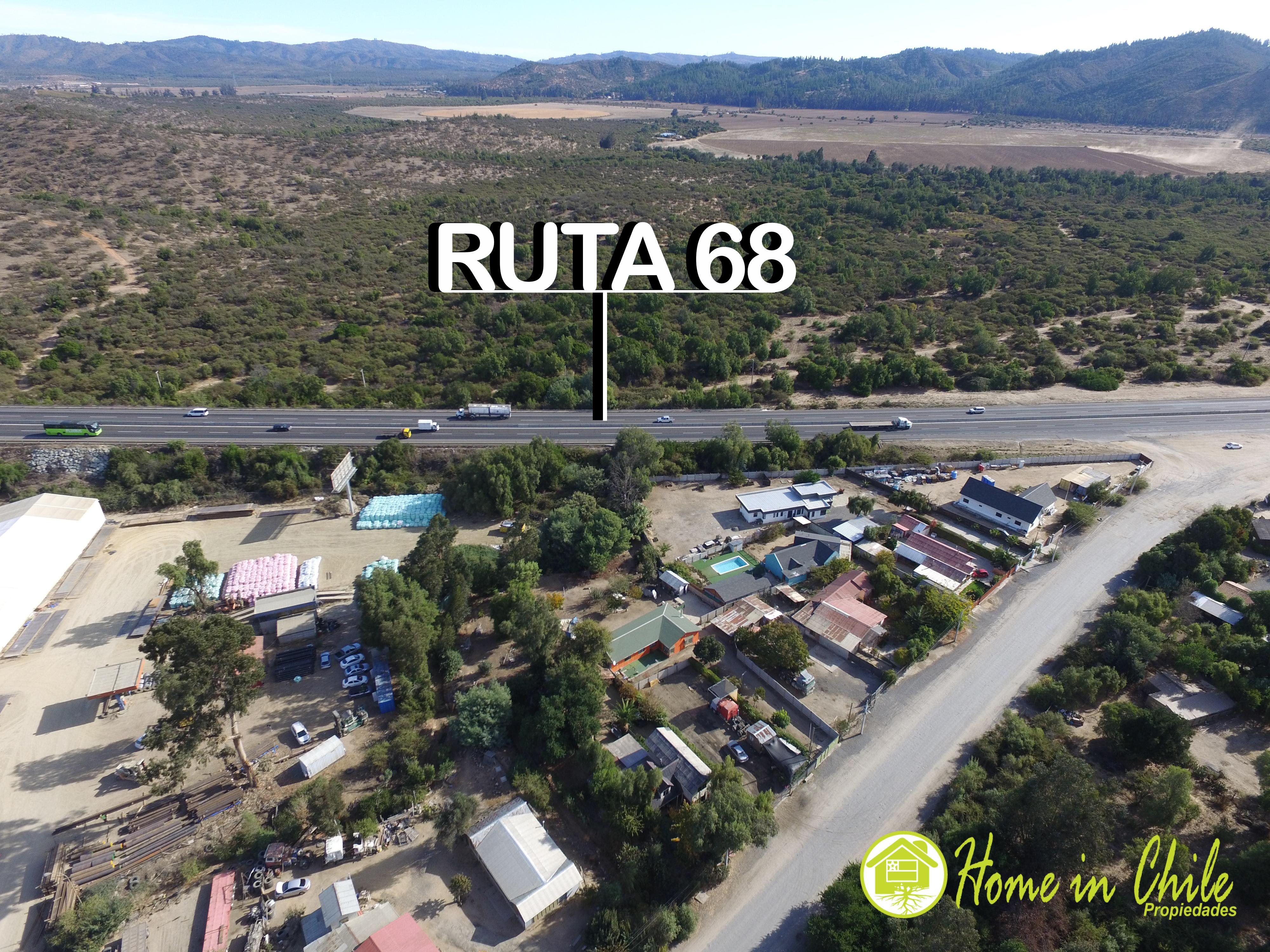 Terreno Comercial – Ubicación estratégica – Ruta 68 – Lo Vasquez (nº2)