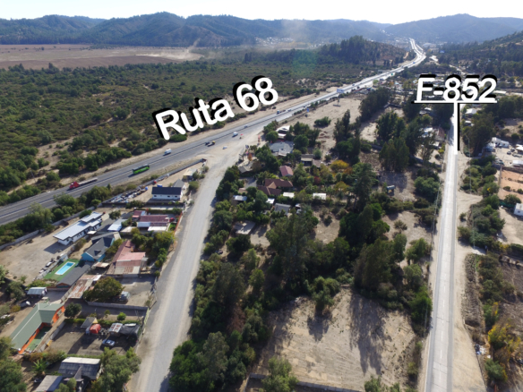 Terreno Comercial – Ubicación estratégica – Ruta 68 – Lo Vasquez (nº2)