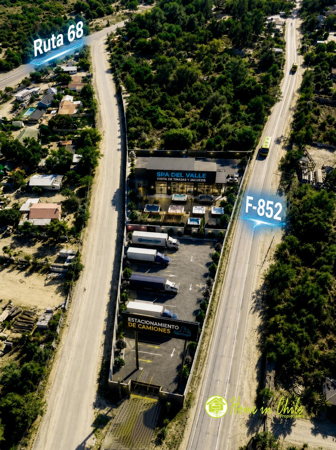 Terreno Comercial – Ubicación estratégica – Ruta 68 – Lo Vasquez (nº1)